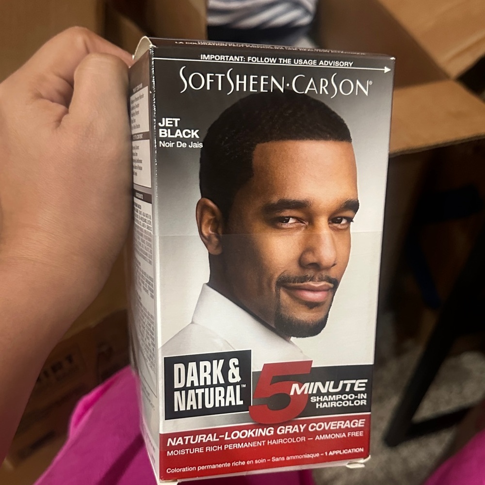 NEW SET DE 3 Dark & Natural Jet Black Hair Color